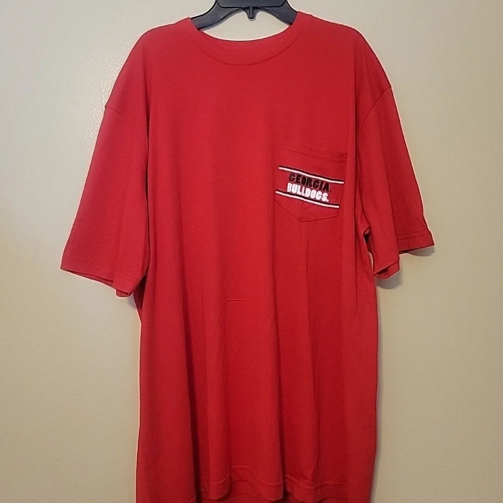 NEW Champion Georgia Bulldogs Shirt Adult Extra Large Red Short Sleeve Crewneck - Picture 4 of 13